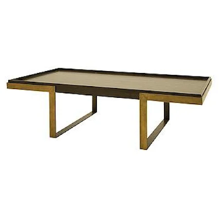 Contemporary 55-Inch Coffee Table